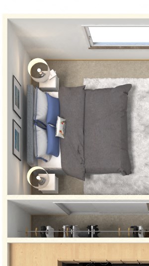 One Bedroom A1 Floor Plan A1 Floor Plan at Stoneridge Apartment Homes Upland, CA